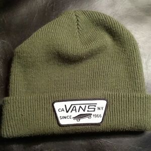 Olive Green Vans Beanie
